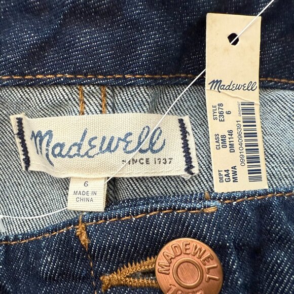 Madewell | Denim Overall Dress in Matilda Wash - Picture 11 of 14